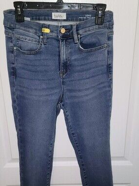Nicole Miller Soho High-Rise Ankle Skinny Jeans - Blue